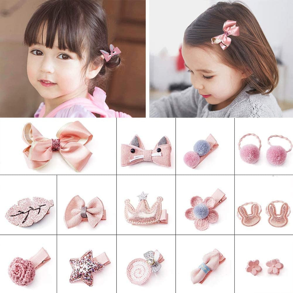 Hair Scrunchies Baby Hair Accessories Baby Bows Girls Hair Clips Toddler Hair Ties Toddler Hairstyle