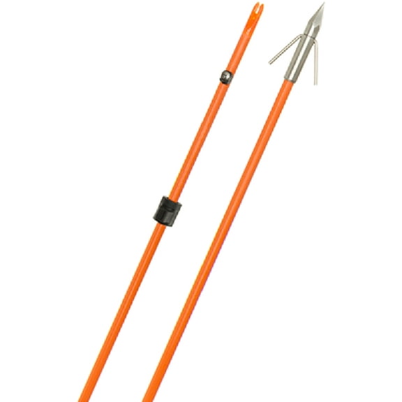 October Mountain Products 13182 Orange Raider Pro Arrow Big Head Point - Fishing