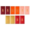 thumbnail image 3 of 10 sobres rojos de Año Nuevo Chino, sobres de la suerte para celebrar la Navidad en China 5 colores mezclados, 3 of 9