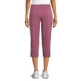 Athletic Works Women's Core Knit Capri With Front Pockets