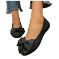 thumbnail image 6 of YLYL Womens Mary Jane Flats Bowknot Low Heel Slip on Fashion Casual Office Work Business Ballet Dress Shoes, 6 of 9