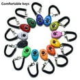 thumbnail image 2 of Portable Pets Training Clicker Animal Behavior Aids Diet Button Trainer Professional Indoor Outdoor Supplies Presents Orange, 2 of 9