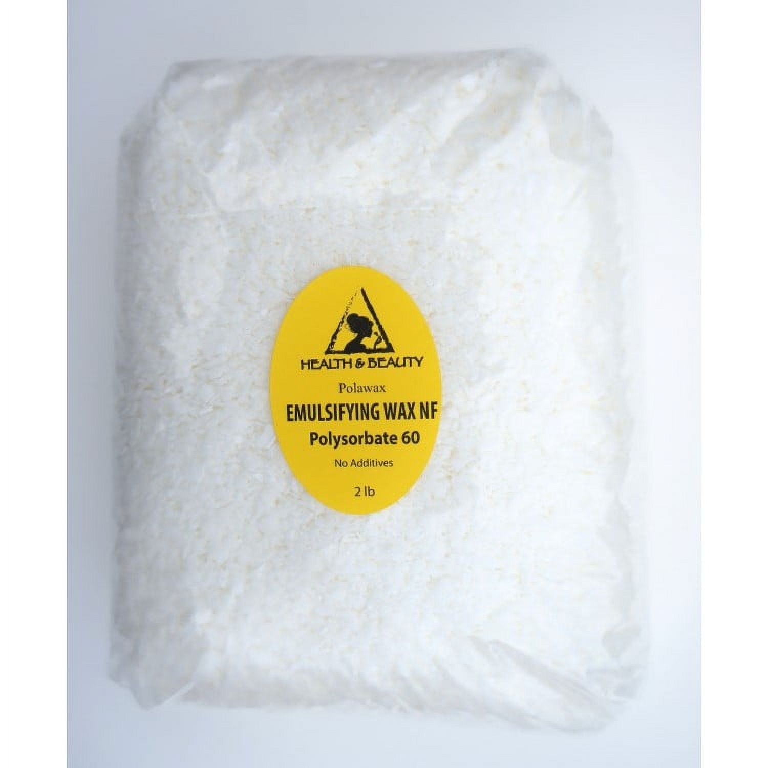 EMULSIFYING WAX NF POLYSORBATE 60 PURE POLAWAX 32 OZ, 2 LB