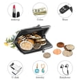 thumbnail image 4 of Daisy Minimalist Coin Purse 0.7 Microfiber Zinc Alloy Jaws 4.3x4.7 in/11x12 Cm - Stylish & Compact Money Holder, 4 of 7