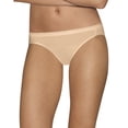thumbnail image 3 of Hanes Ultimate Women's Comfort Cotton Bikini Underwear, 5+1 Pack, 3 of 6