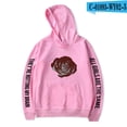 thumbnail image 1 of Sudaderas con capucha de Juice Wrld, chaqueta informal para adultos y niños, tallas para niños, jersey de Cosplay, ropa de calle, Jersey UnisexRosa ANiños160 Deng Xun unisex, 1 of 2