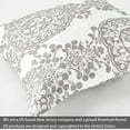 thumbnail image 4 of DriftAway Floral Bedding Euro Pillow Sham 2 Pieces 26"L x 26"W Light Greige/White, 4 of 9