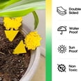 thumbnail image 4 of ACDANC 58 Pack Flying Insect Traps for Plants – Yellow Sticky Traps for Fungus Gnats,Flies & Flying Bugs,Indoor Outdoor Flying Bug Catcher for Pots,Garden & Kitchen,Kid & Pet Safe,Non Toxic,Odorless, 4 of 7