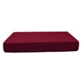 thumbnail image 2 of 12xstretch Spandex Jacquard Sofá Sofá Asiento Cojín Cobertura Vino Rojo Tamaño S SM SunniMix Funda de cojín para sofá, 2 of 8