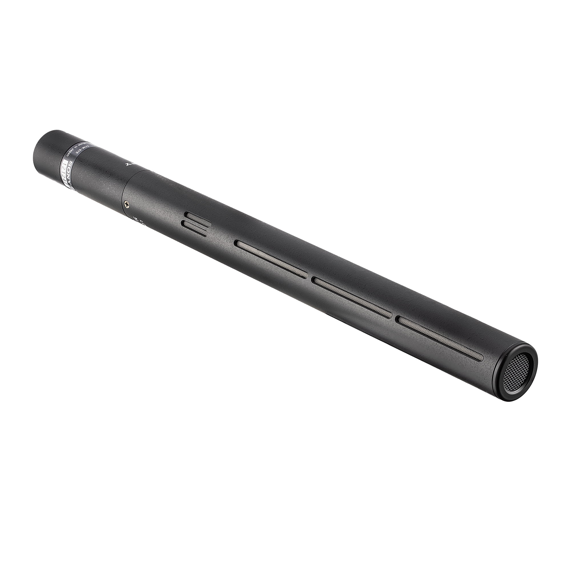 Sony ECM-678/9X Professional Microphone – Low-Noise XLR Electret Condenser Mic for Broadcast, Film, Interviews, & Field Recording + Mic Cleaner + Microfiber Cloth + Cable Ties