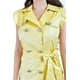 thumbnail image 4 of Vestido camisero efecto brillos Roman Fashion /Juvenil, 30314 (Amarillo) amarillo M, 4 of 6