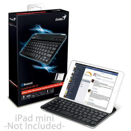 Genius Bluetooth Keyboard (LuxePad i9010) for Apple iPad (Best Deal On Mac Mini)