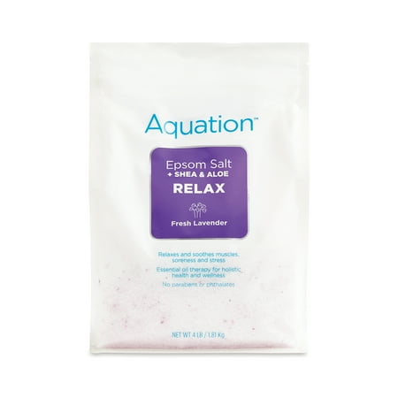 Aquation Epsom Salt Fresh Lavender 4LB Bag