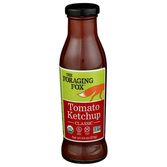 The Foraging Fox Classic Tomato Ketchup 9.6 oz (Pack of 6)