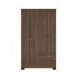 thumbnail image 2 of Ropero Closet Moderno SKAL LIVING 4 Puertas y 2 Cajones NT5005 Nogal, 2 of 6