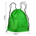 thumbnail image 5 of Visland Drawstring Backpack Bags Sacks String Portable Backpack for School Travel Sports&Storage Drawstring Bag, 5 of 8