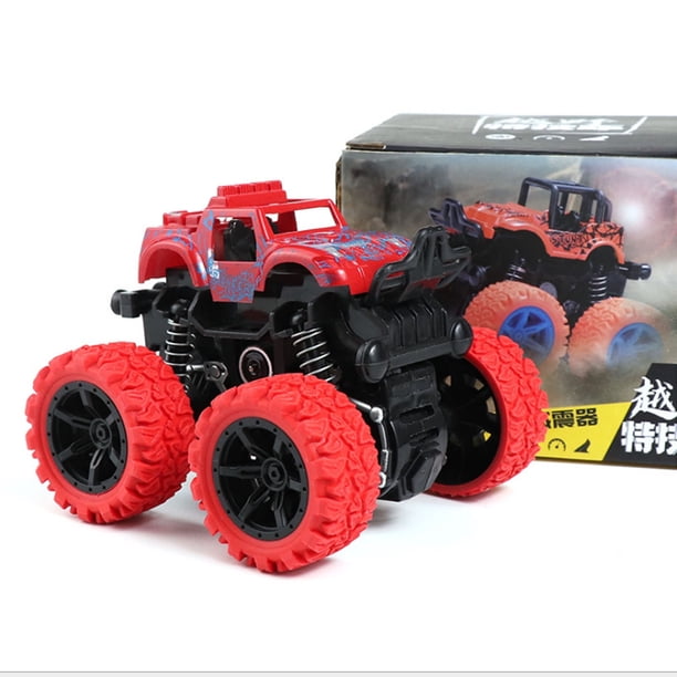 XWSHYW Juguetes para Niños Vehículo Todoterreno con Tracción Inercial En Las Cuatro Ruedas, Ingeniería Militar Contra Incendios, Juguete para Niños