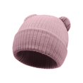 thumbnail image 4 of NOEGOEU Baby Beanie Winter Knitted Hat with Bear Ear Toddler Newborn Boys Girls Warm Hats 3-36M (Pink,3-36 Months), 4 of 8