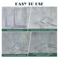 thumbnail image 4 of 16Pcs Book Stand for Display Crystal Book Holder Display Adjustable, 4 of 5