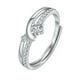 thumbnail image 2 of Anillos para mujer, regalos para parejas, anillos personalizados para hombre y mujer, anillos abiertos para boda, compromiso, aniversario, sobres rojos., 2 of 2