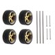 thumbnail image 5 of Ruedas De Vehículo A Escala 3x1/64 Para Modelos De Coche Accesorios De Coche Juguetes Para Adultos A11 Sunnimix Ruedas de vehículos modificadas con caucho, 5 of 8