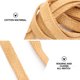 thumbnail image 3 of unbranded 1Par Cordones Planos De Encerados Para Deportivos Y Casuales Marrón, 3 of 8