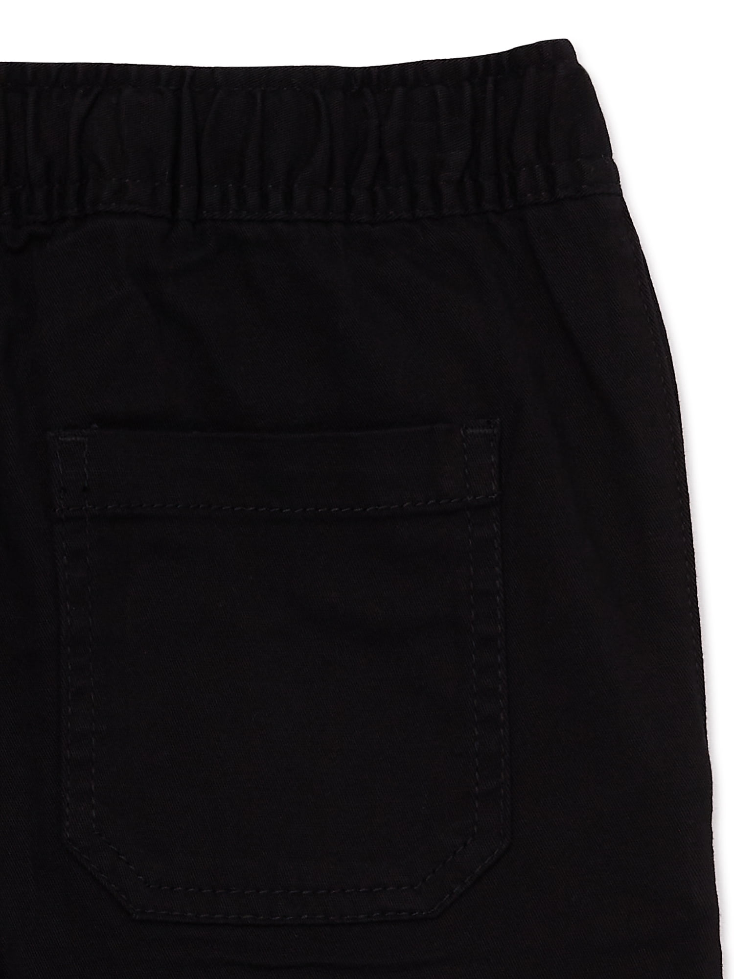 Wonder Nation Boys Woven Pull On Pants, Sizes 4-18 & Husky