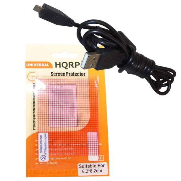 HQRP USB Cable / Cord for KODAK EASYSHARE Z980, Z8612 IS, Z885, Z812 IS