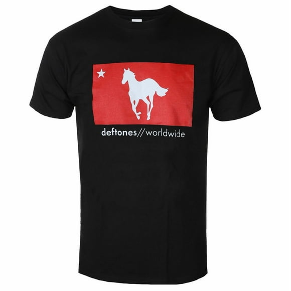 Deftones Adult Star & Pony Cotton T-Shirt