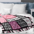 thumbnail image 5 of Gifts for Daughter Blanket from Mom Dad - Daughter Mothers Day Christmas Birthday Gift Adult - Ultra Soft Plush Throw Present Ideas for Bedding Sofa - 60"x50", 5 of 6