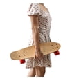 thumbnail image 5 of Patineta Madera Tipo Penny Musa Rojo con Negro, 5 of 5