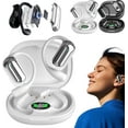 thumbnail image 1 of Real-Time AI Translation Earbuds for Travel & Business, AI Translator Device Supports 144 Languages, Wireless Conversation Earbud with Charging Case (White), 1 of 1