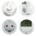 thumbnail image 4 of Minuterie Intérieure Programmable 24 Heures pour Prise de Courant, Économie d'Énergie, 4 of 10