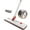 A-White, variant on Fdelink No Rinse Mop Pad,Wet Dry Cleaning Cloth,Floor Cleaning Mop Hand Wash Self Wringing Flat Mop 360 Dry/Wet Mop for Home Kitchen Hardwood Laminate Wood Tile Floors,Glass Cleaning Tool