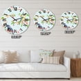 thumbnail image 4 of Designart 1 in Quartz Traditional Wall Clock, 4 of 5
