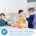 thumbnail image 2 of Mostrador para Pizza Melissa & Doug MD-93853 con 34 Accesorios Hecho de Madera Infantil, 2 of 2