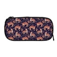 thumbnail image 3 of Goofa Leopard Print Pattern Big Capacity Pencil Pen Case Office College Large Storage High Capacity Bag Pouch Holder Box Organizer, 3 of 9