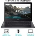 thumbnail image 2 of Acer Chromebook 311 Slim Light Business Laptop,11.6" HD Laptop,Intel Celeron N4500,4GB Memory,64GB eMMC,Intel UHD Graphics,with Mouse,Black,Chrome OS, 2 of 6