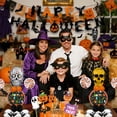 thumbnail image 3 of Lockways 58PCS Halloween Balloons with Banner Hanging Swirls Halloween Balloon Garland Arch Kit Halloween Decoration for Home Indoor Outdoor, 3 of 8