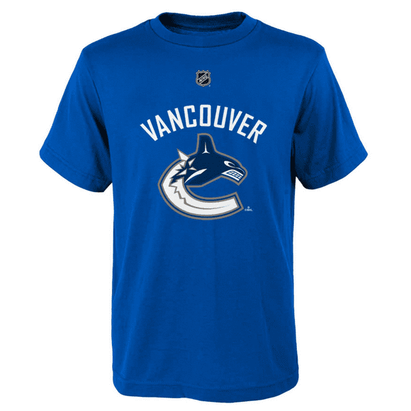 T-shirt à Manches Courtes Logo Vancouver Canucks