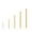 1 IN, variant on 100 PC Brass Plated Nails , Small Finishing Nails for Woodworking, Hanging Pictures, Decorative Crafts, 5 Sizes (0.8" - 2"),Round Head Brad Nail , Furniture Hinge Hardware Accessories