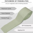 thumbnail image 4 of Soimoi Solid Jelly Roll Fabric Strips for Quilting, 1.5 " Precut Fabric for DIY, 40 Strip Assorted Bundle, Jelly Roll For Scrapbooking, Perfect Quilting Fabric for Sewing, Home Decor - Pastel Green, 4 of 7