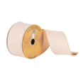 thumbnail image 1 of Vickerman Q180125 2.5 in. x 10 Yards Beige Mini Herringbone Ribbon, 1 of 1