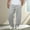 Gray, variant on Levmjia Mens Sweapants Comfort Stretch Drawstring Pants Fashion Leisure Elastic-Waist Solid Color Pocket Trousers