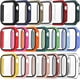 thumbnail image 1 of Tiorecime Paquete de 20 Fundas para Apple Watch Series 9/8/7 de 45 mm con Protector de Pantalla de Vidrio Templado, Cubierta Protectora de PC Dura Ultrafina a Prueba de Golpes, Parachoques Completo Co, 1 of 3
