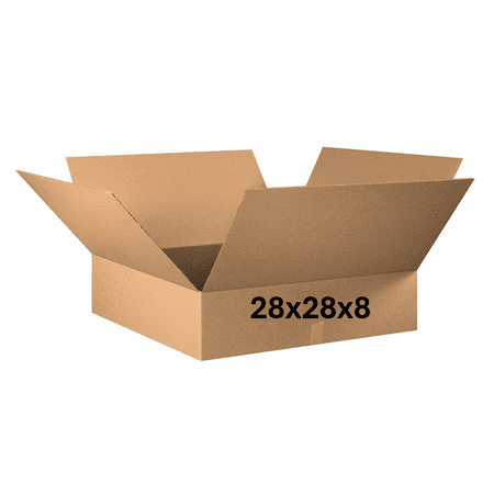 28x28x8 (200 lb strength) | SINGLE CARDBOARD BOX