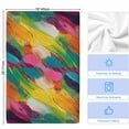 thumbnail image 5 of Colorful Pigment Kitchen Towels Set of 3, Abstract Color Block Oil Painting Soft Microfiber Dish Towels, Absorbent Quick-Dry Washable Dishcloths for Kitchen Cleaning, Drying Dishes, 18x28 Inches, 5 of 9