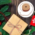 thumbnail image 2 of GOOHOCHY 1 rollo de cinta para envolver regalos con temática navideña para hacer moños y manualidades navideñas., 2 of 8