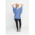 thumbnail image 2 of Mommy Style Pretty Ruffles Dakota Nursing Top - Lounge Wear Shirt with Hidden Nursing Panel - Breathable, Lightweight and Comfortable Nursing Shirt - Stylish, Fashionable and Machine Washable, 2 of 4
