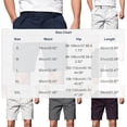 thumbnail image 3 of Besolor Men's Dress Shorts High Waisted Straight Leg Business Casual Office Work Short Pants with Pockets(Small,Black), 3 of 7
